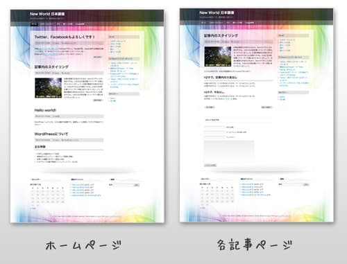 WordPress独自テーマ開発の導入イメージ